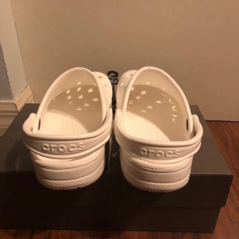 Nwt CROCS white baya clogs shoes sandals slippers - Picture 3 of 6